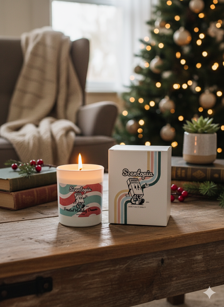 Frosted Holiday Dreams Candle