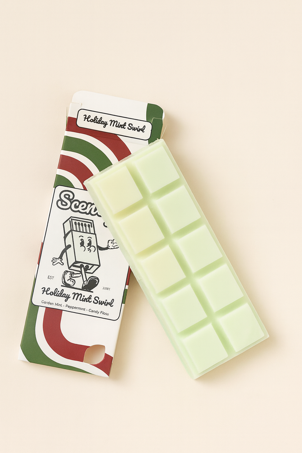 Holiday Mint Swirl Wax Melt