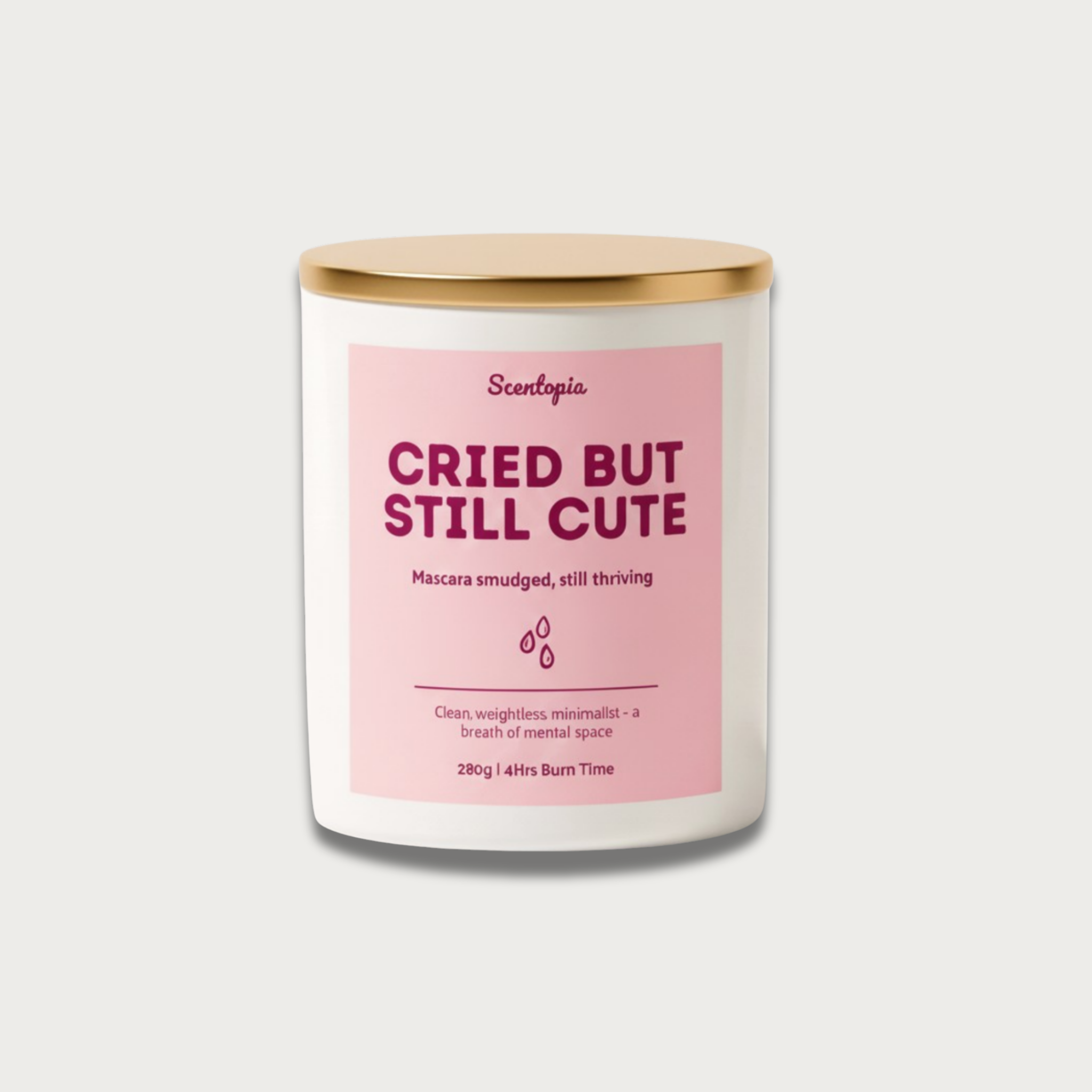 Cried But Still Cute - Candle