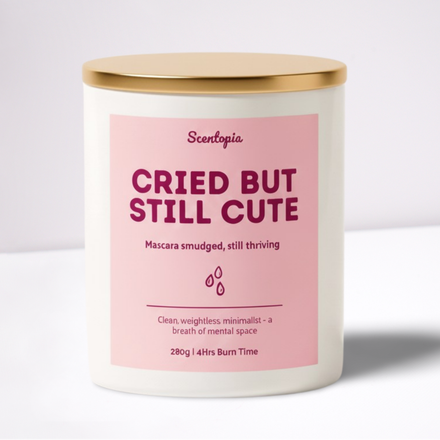 Cried But Still Cute - Candle