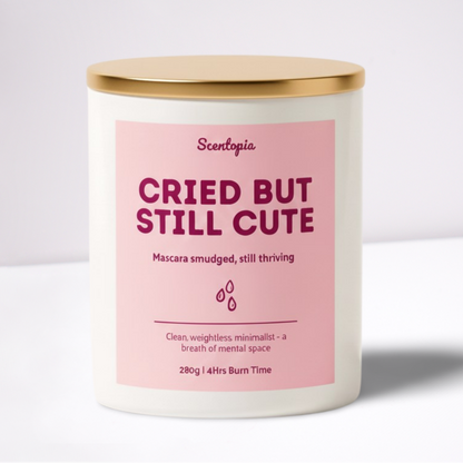Cried But Still Cute - Candle