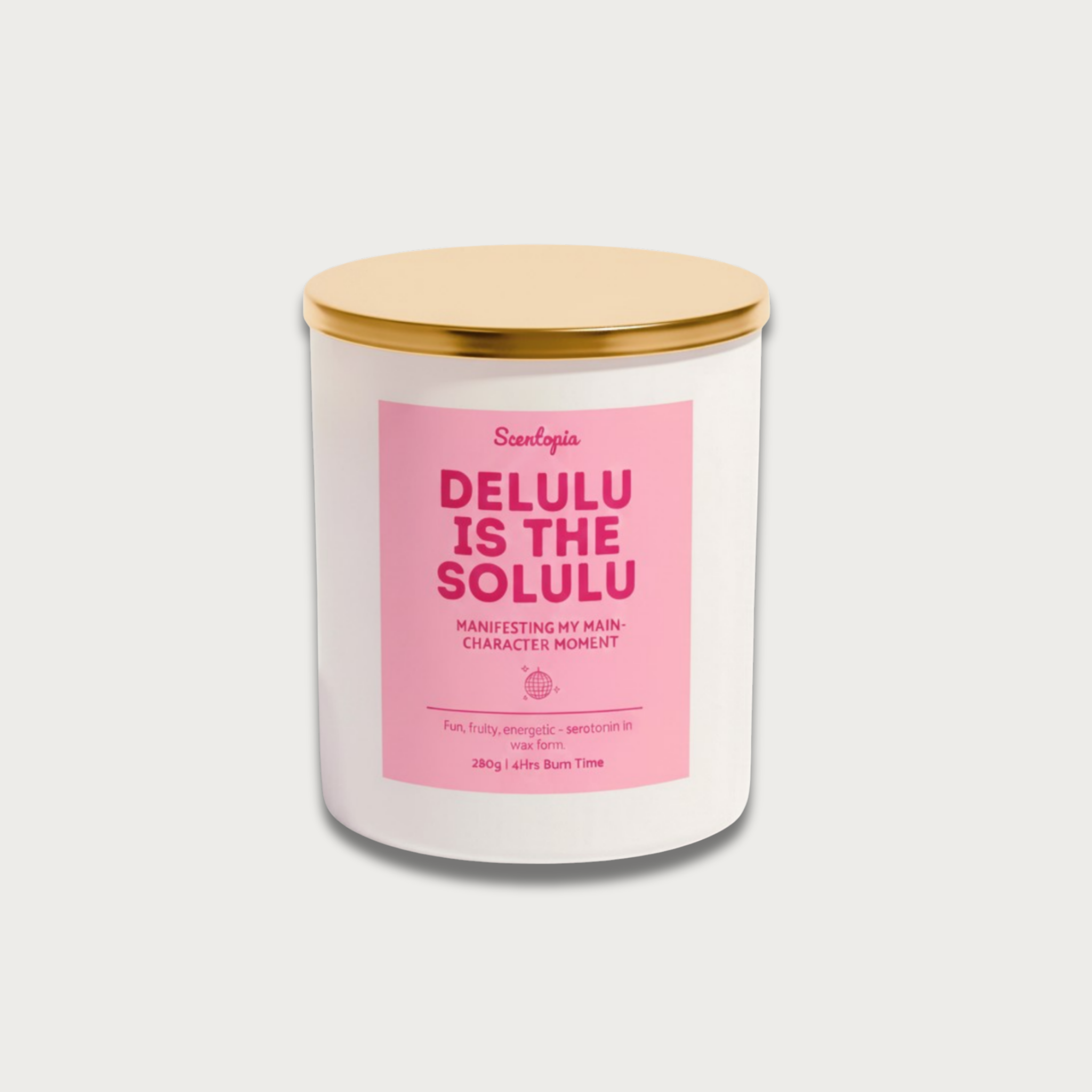 Delulu Is The Solulu - Candle