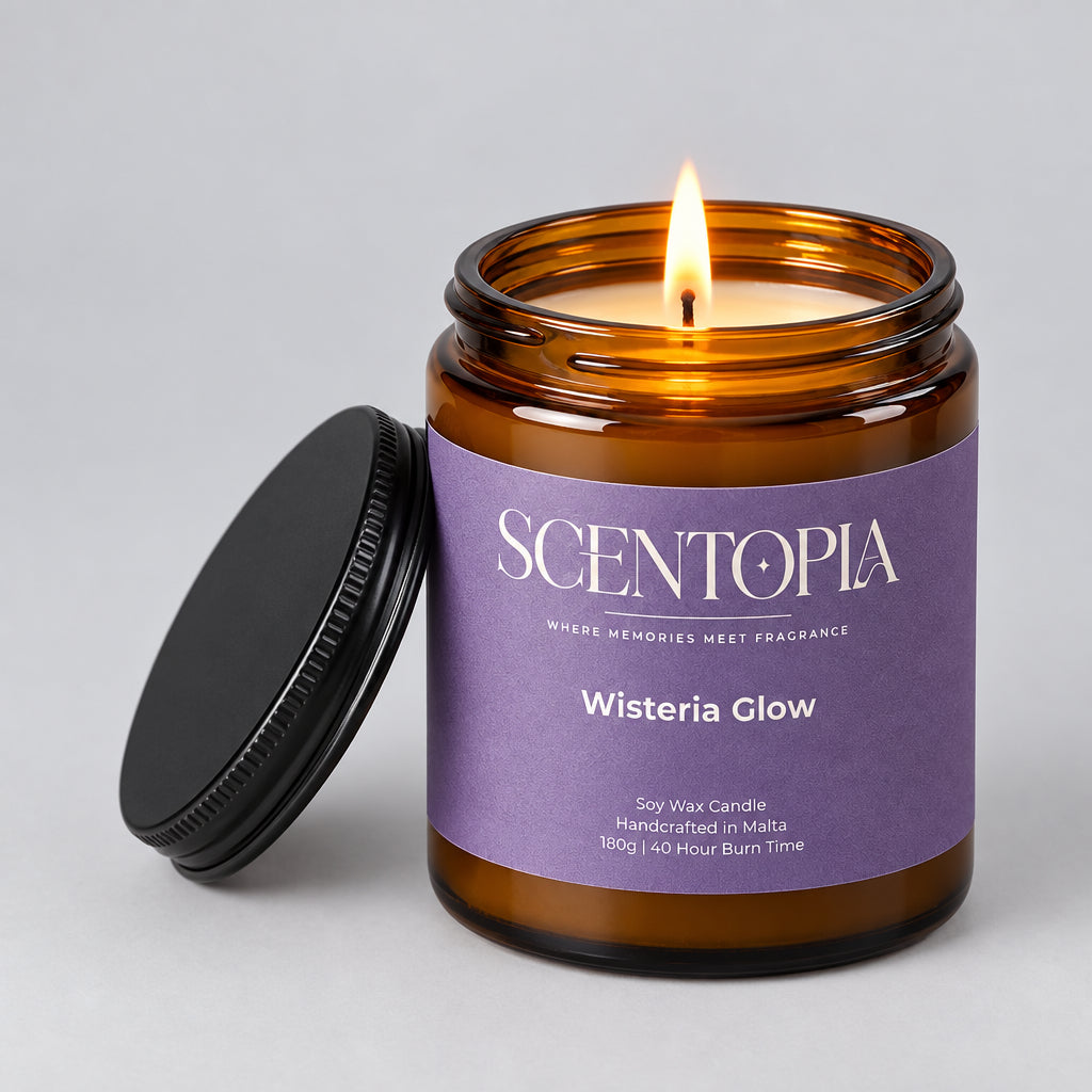 Wisteria Glow Candle