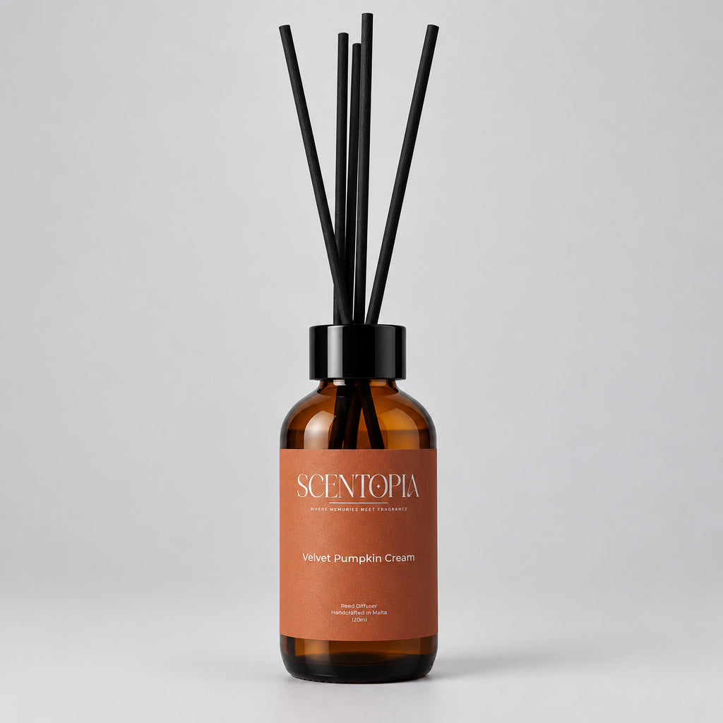 Velvet Pumpkin Cream Reed Diffuser